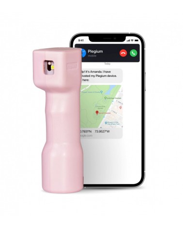 INTELLIGENTES PFEFFERSPRAY (PINK) MIT VERBINDUNGSSYSTEM + LAUTE ALARMSIRENE