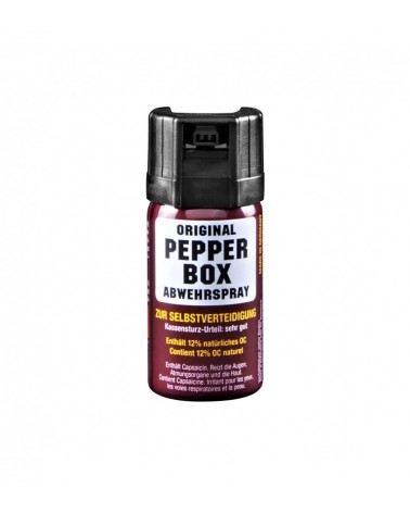 Spray au poivre - Pepper-Box (40 ml/brouillard)