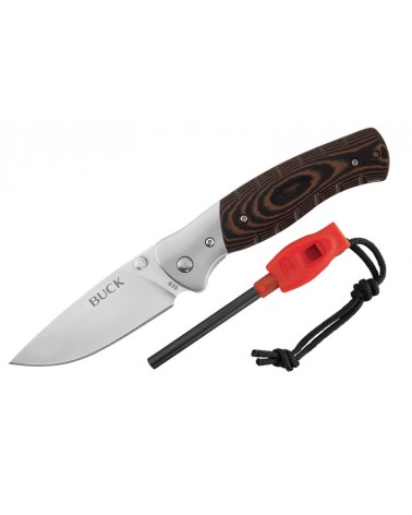 Buck Knive Pliant Selkirk, 420HC Klinge, Feuerstarter