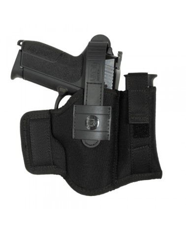 Holster ambidextre Cordura FB265 noir avec porte-chargeur