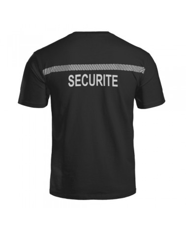 T-shirt SÉCU-ONE Sécurité noir