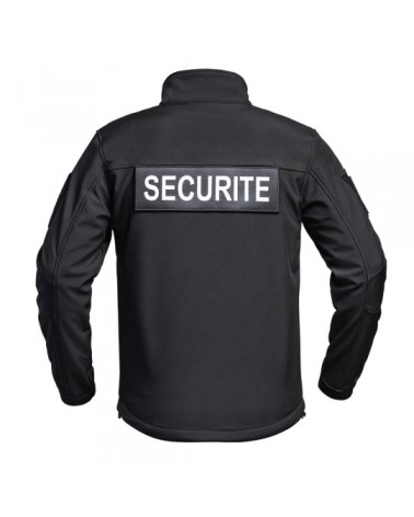 Veste Softshell SÉCU-ONE flap Sécurité noir