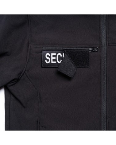 Veste Softshell SÉCU-ONE flap Sécurité noir