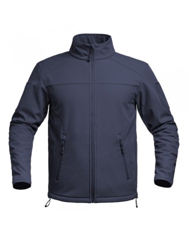 Veste Softshell FIGHTER (noir-bleu-vert-tan)