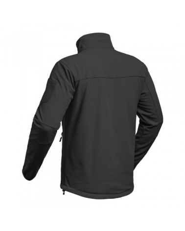 Veste Softshell FIGHTER (noir-bleu-vert-tan)