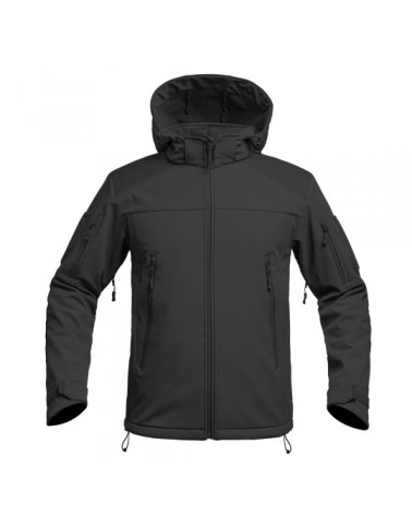 Veste Softshell V2 FIGHTER (noir-bleu-vert-tan)