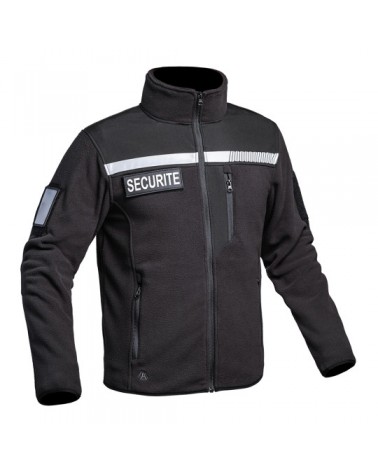 Veste Polaire SÉCU-ONE HV-TAPE Sécurité noir