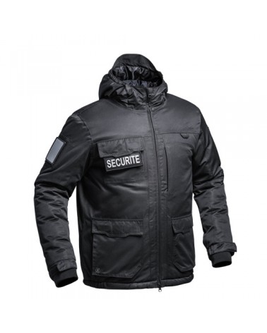 Blouson Hardshell SÉCU-ONE WF 150 flap Sécurité noir