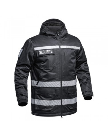 Parka Hardshell SÉCU-ONE WF 150 HV-TAPE Sécurité noir