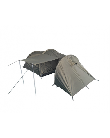 TENTE 2 PERSONNES M. ESPACE DE RANGEMENT 1,30X3,90 M