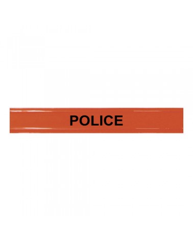 Brassard Roll Strap® fluorescent et rétro-réfléchissant POLICE