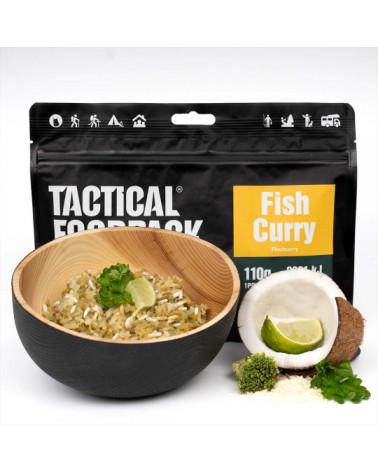 Ration de survie - Curry de poisson et riz